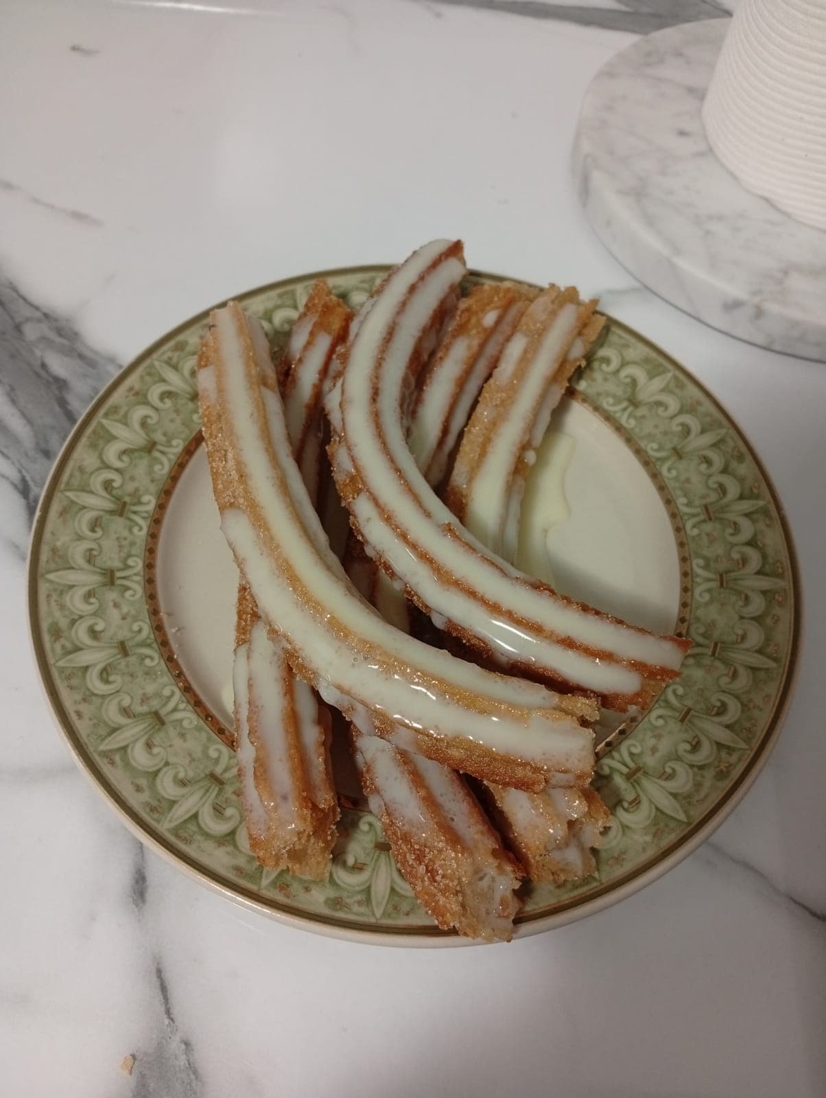 Churros Bañados de Lechera