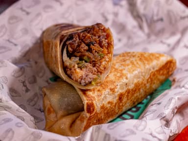Burrito Norteño de chicharron prensado