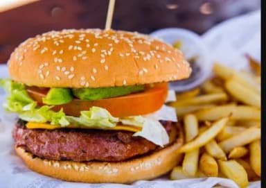 Hamburguesa Sencilla de Pollo