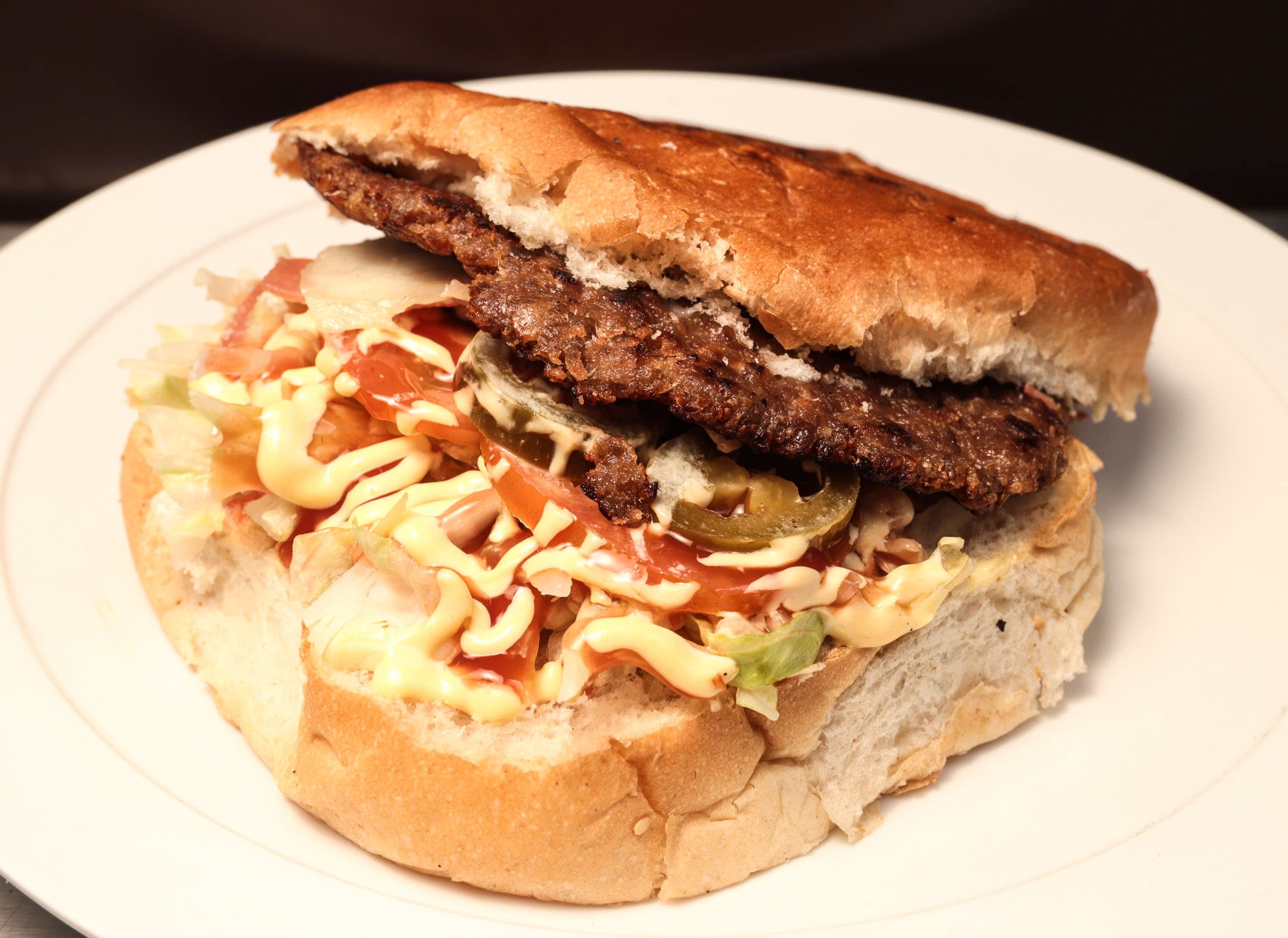 Hamburguesa sencilla