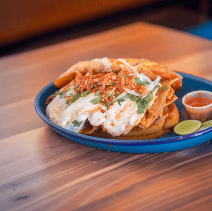 Torta Chilaquiles.