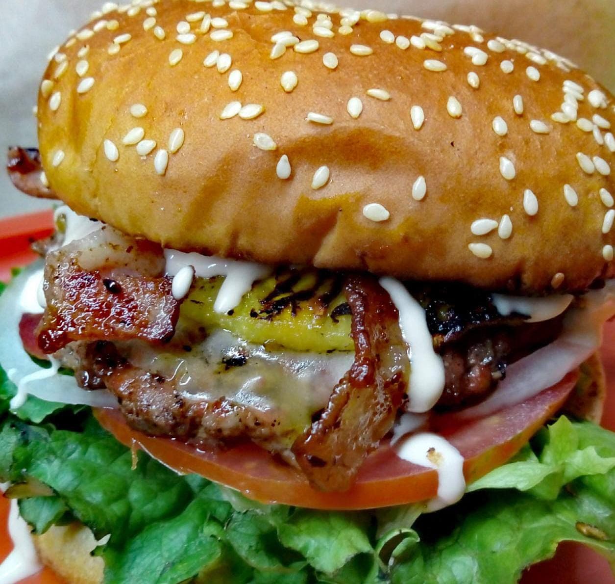 Hamburguesa Hawaiana Original