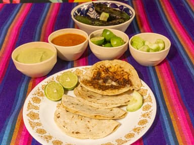 Tortilla  con Asientos