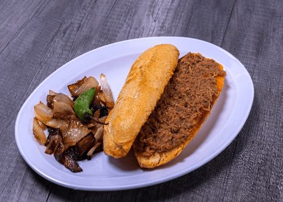 Lonche de Barbacoa con Queso