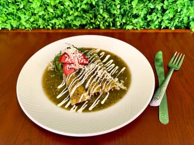 Enfrijoladas de Pollo