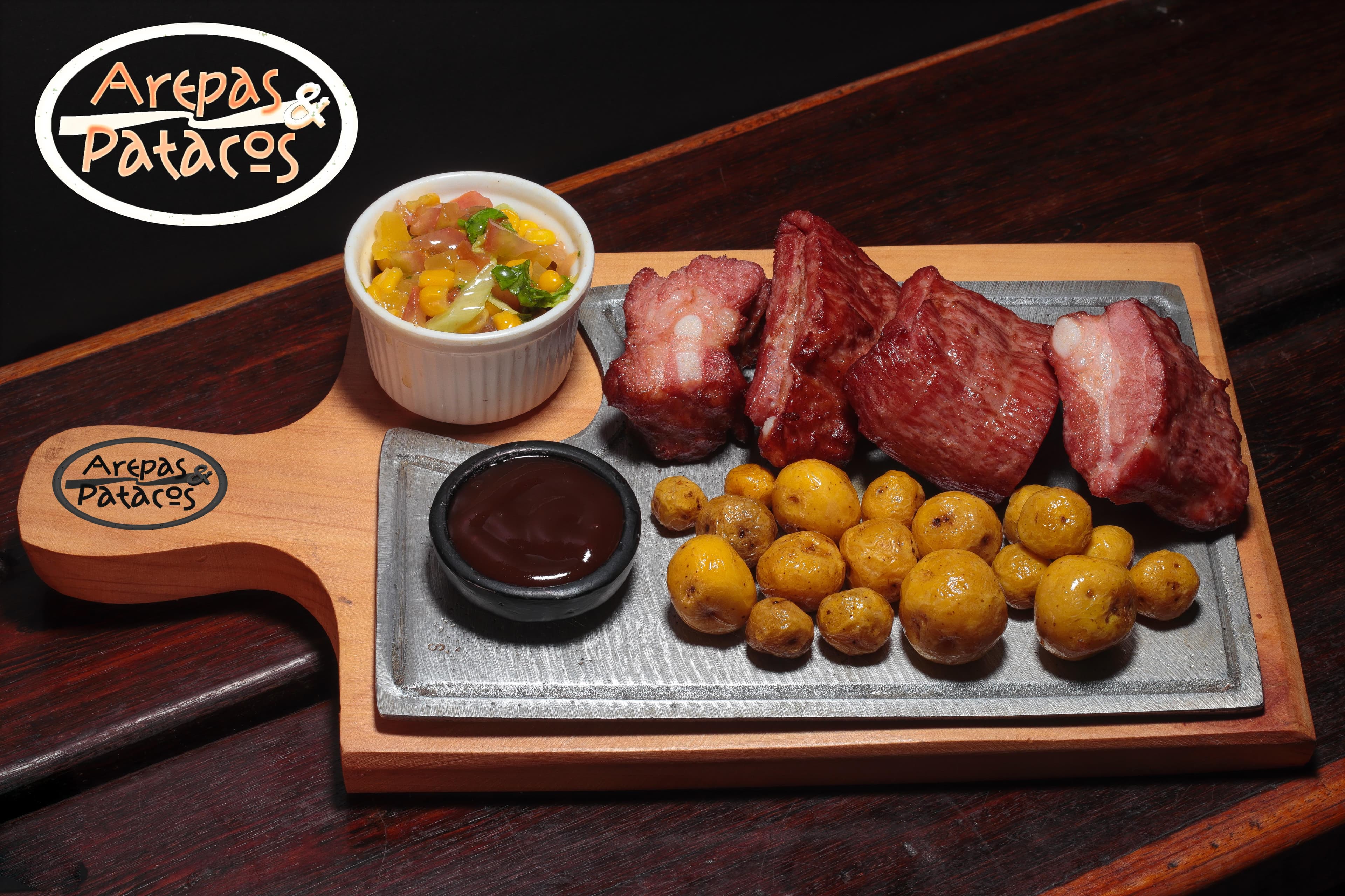 Costillas de cerdo bbq