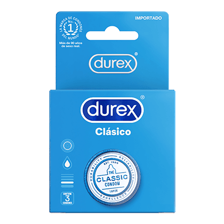 Preservativo Natural Durex Caja 3 Uds