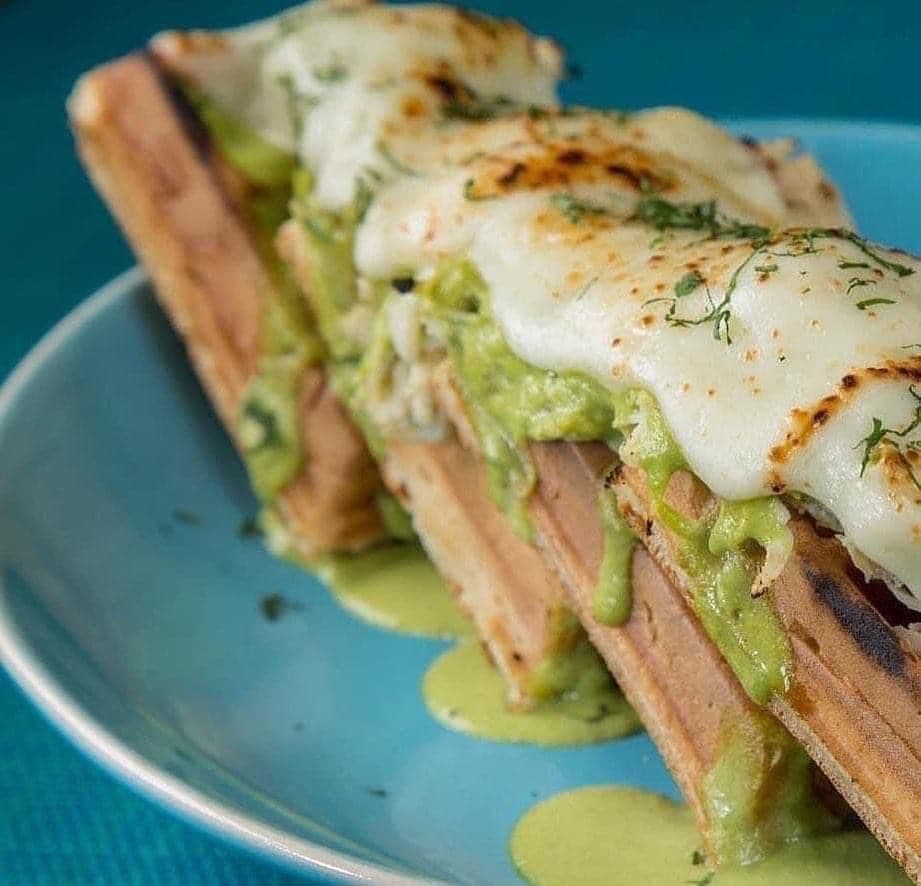 Waffle Poblano
