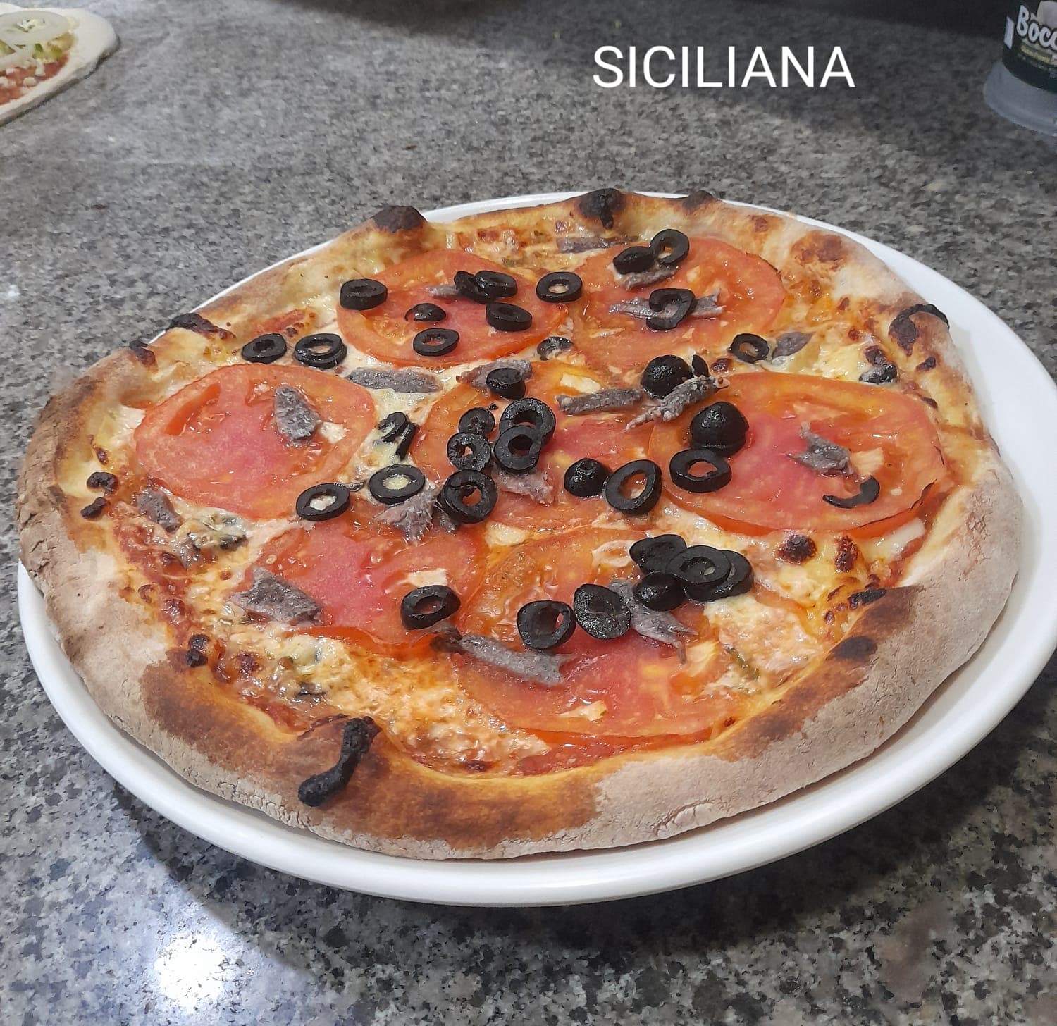 Pizza Clásica Siciliana