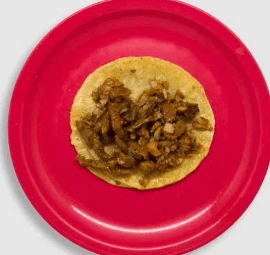 Taco de Bistec de Puerco