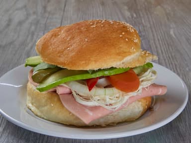 Cemita de Jamón