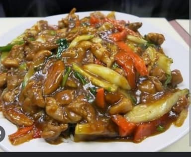 Medio de Chop Suey con Camarones