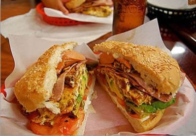 Hamburguesa de Camarón