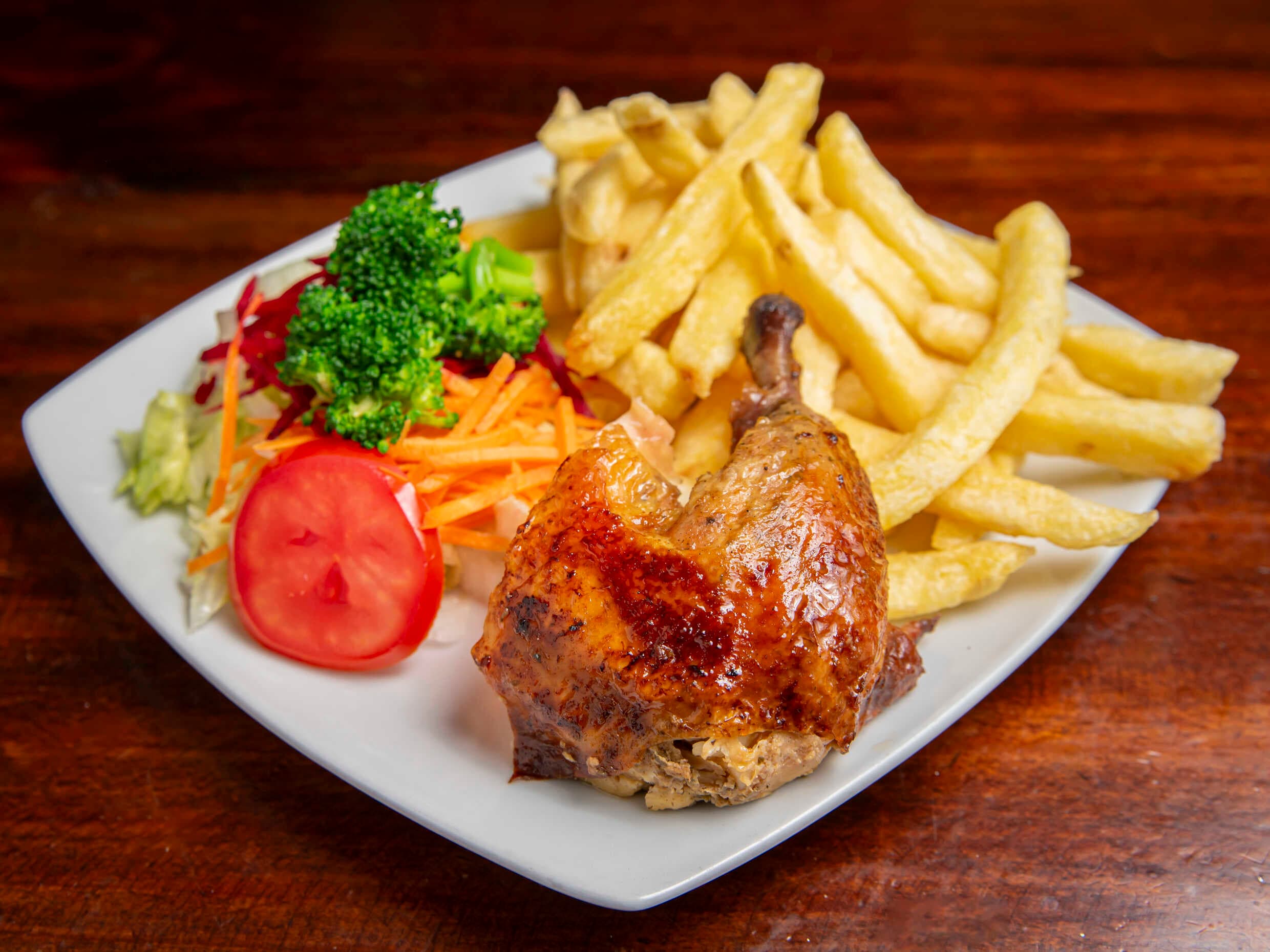 1/8 de Pollo a la Brasa