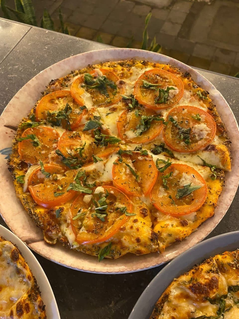 Pizza Vegetariana Capressa de la Casa Personal