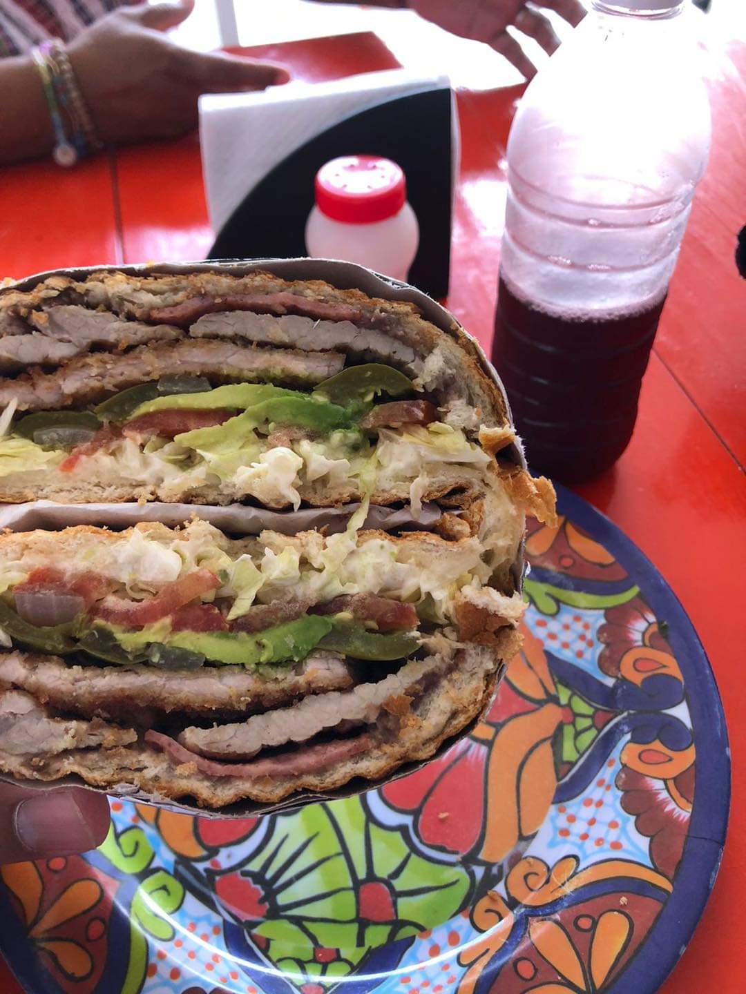 Combo la poderosa + refresco.