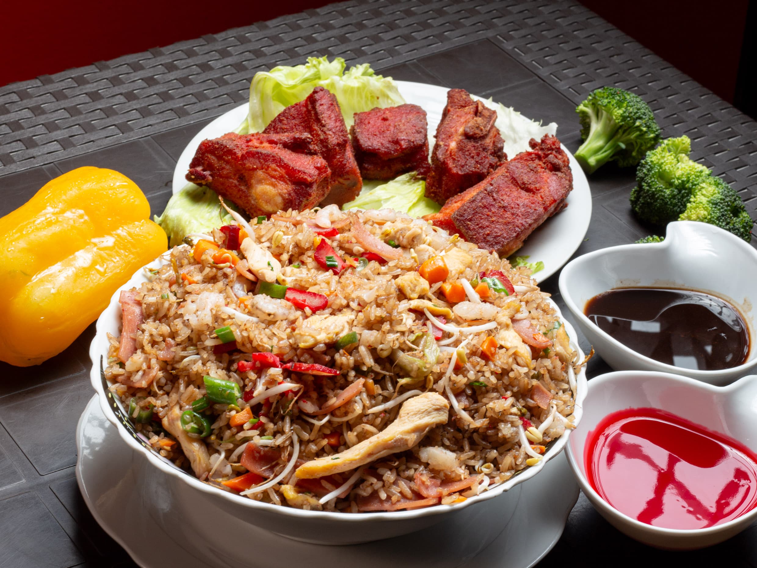 Arroz Chino con Costilla Personal