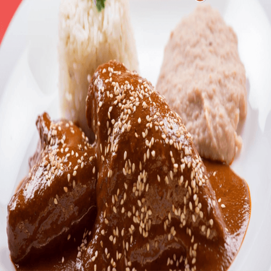 1/4 Pollo Mole