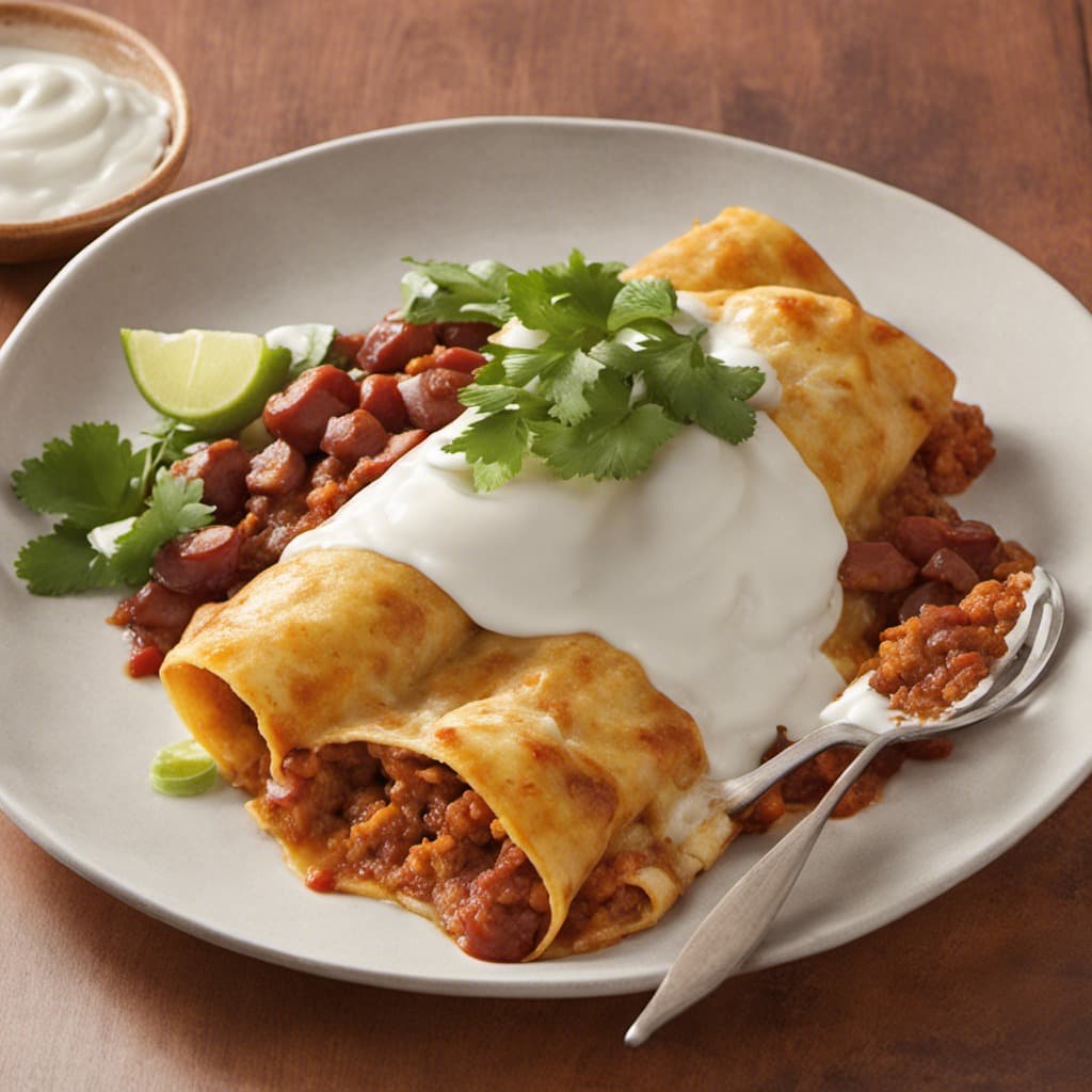Enchilada de Chorizo