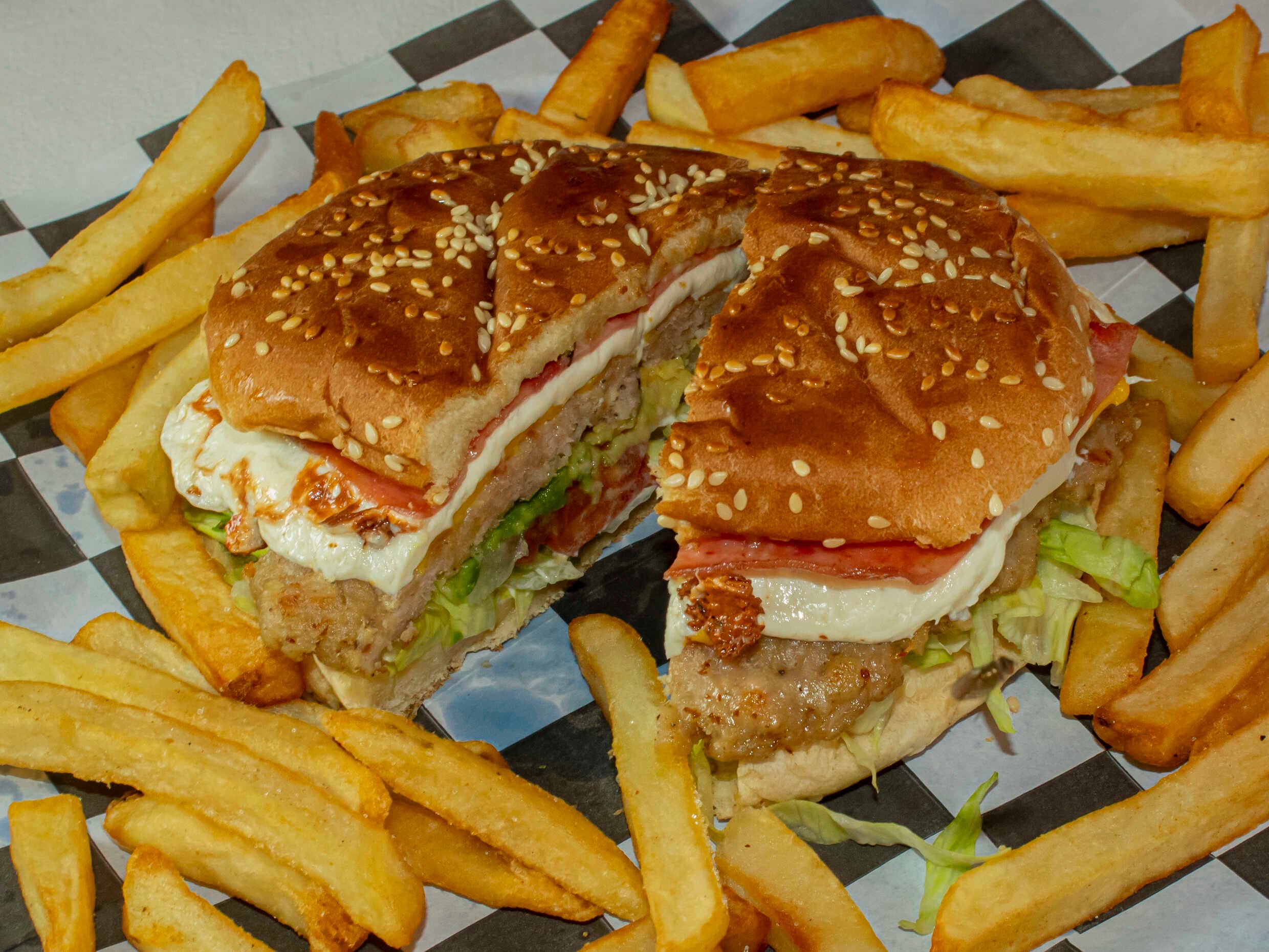 Hamburguesa Cubana