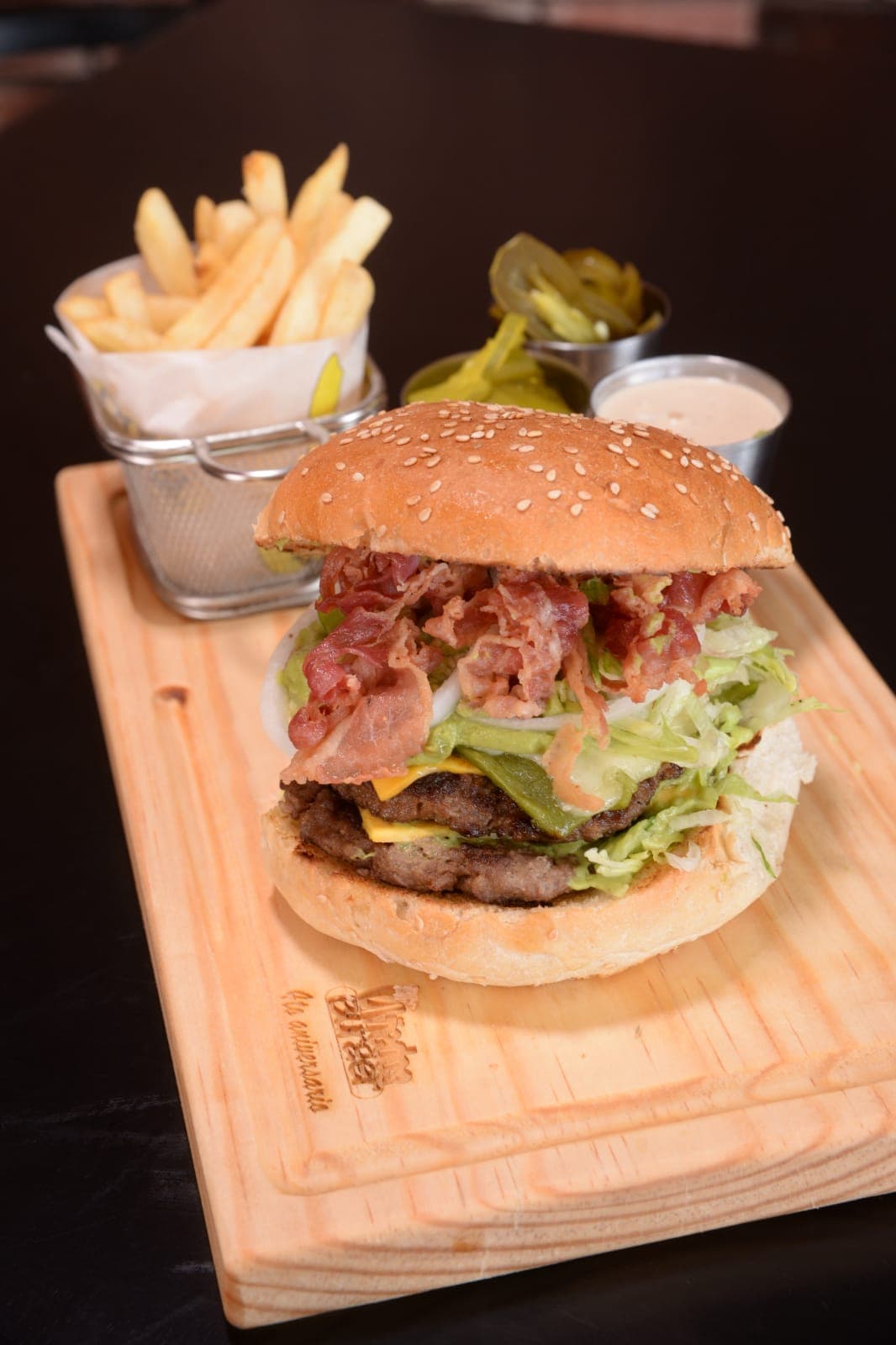 Hamburguesa Bam.