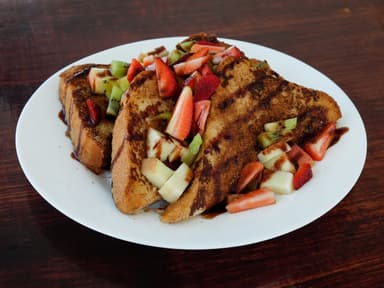 Pan Francés con Fruta