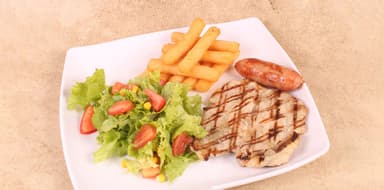 Combo Churrasco de Cerdo 150 grs + bebida