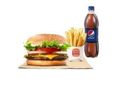 Combo WHOPPER® Jr. con Queso