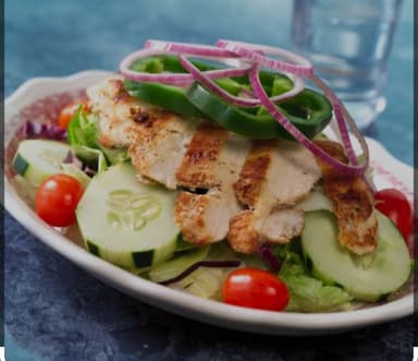 Ensalada mixta con pollo