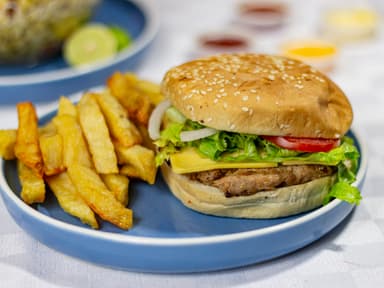 Hamburguesa sencilla