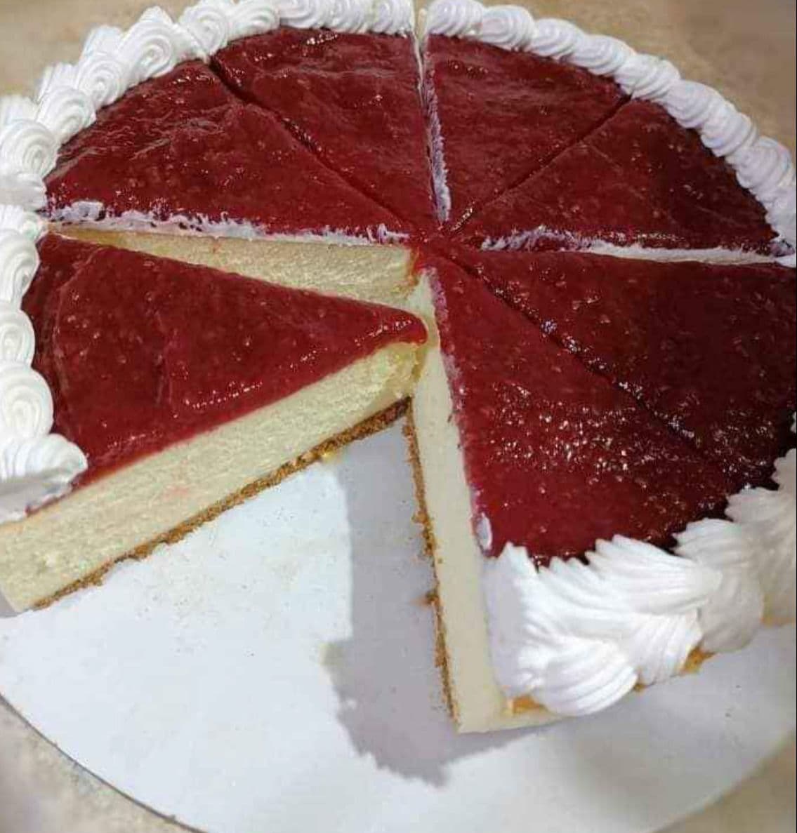 Cheesecake de Frambuesa