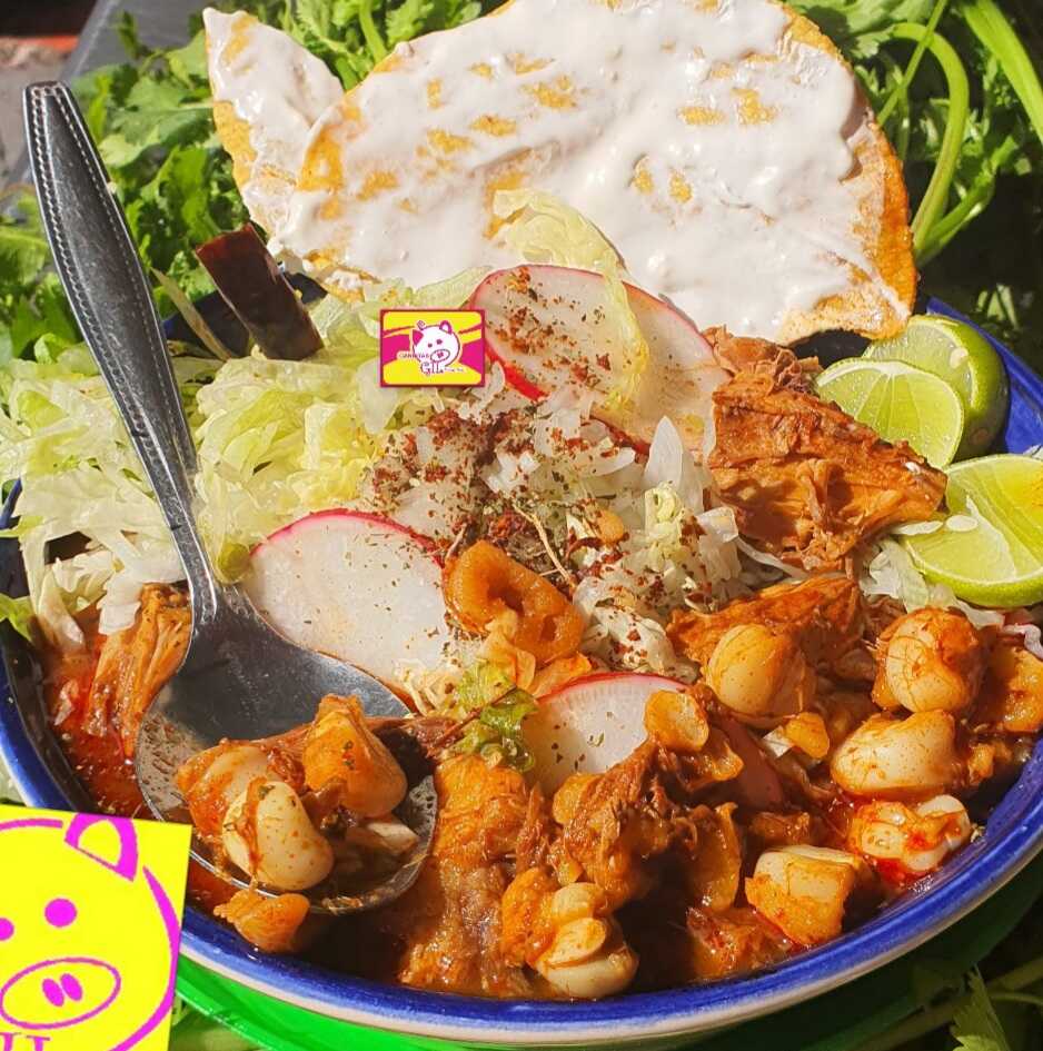 Pozole + Coca Cola