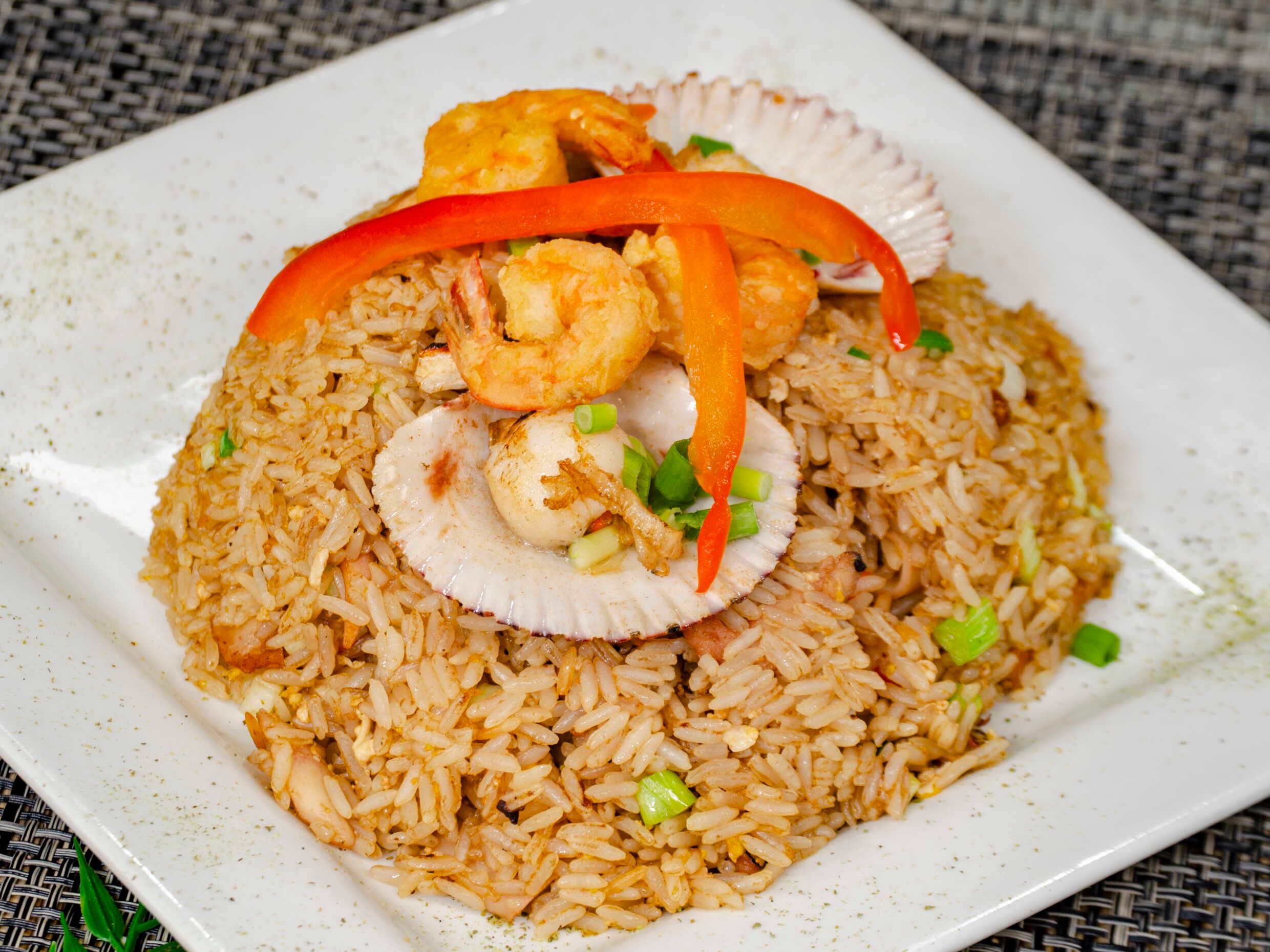 Arroz Chaufa de Mariscos