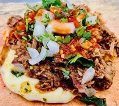 Combo: 1 Vampiro 1 Taco de Birria y Coca Cola