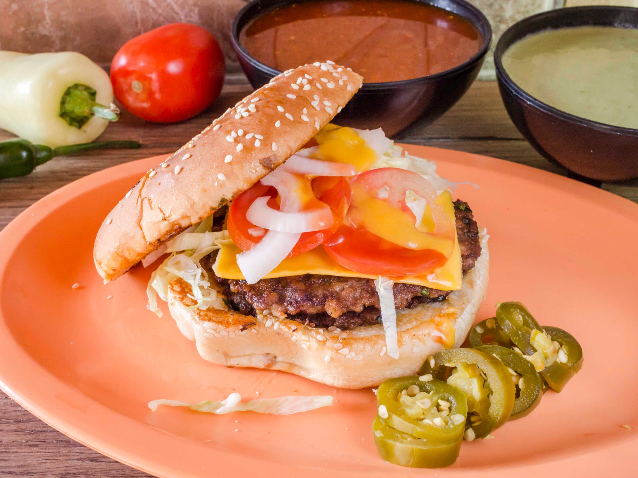 Hamburguesa de Res Grande