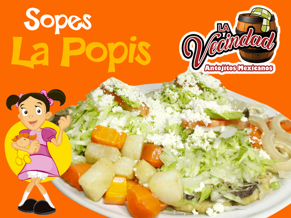 Combo Sopes De la Popis (3) + Horchata