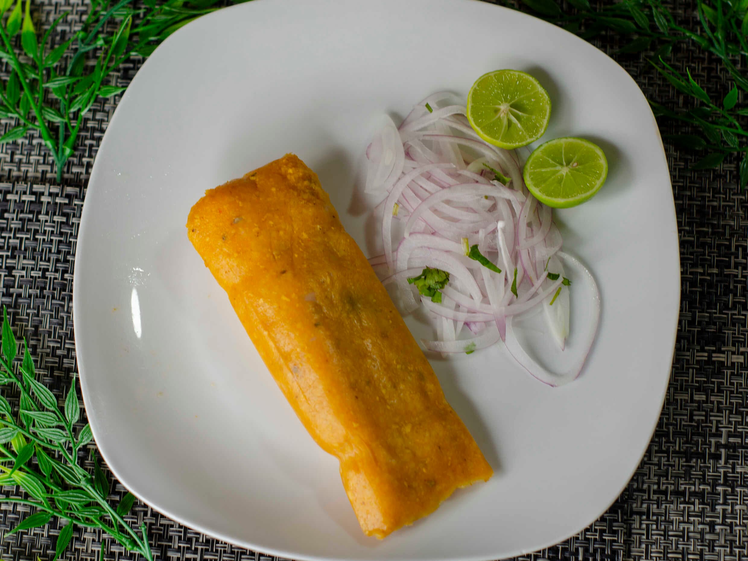 Tamalito Criollo de Pollo