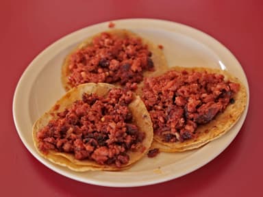 Taco de Chorizo