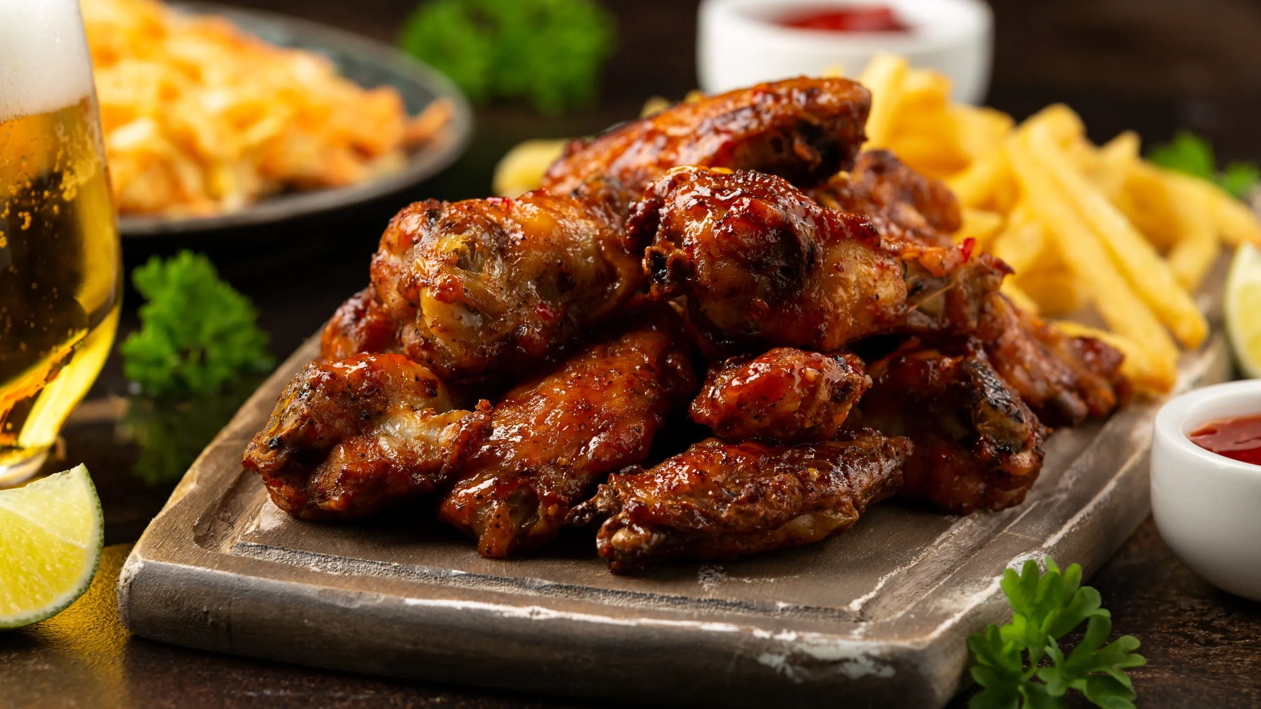 Combo Alitas BBQ o Picante + Bebida