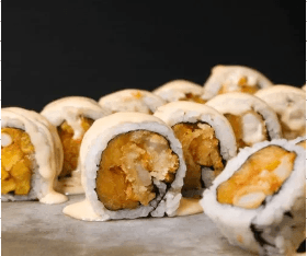 Calamar Sushi Roll