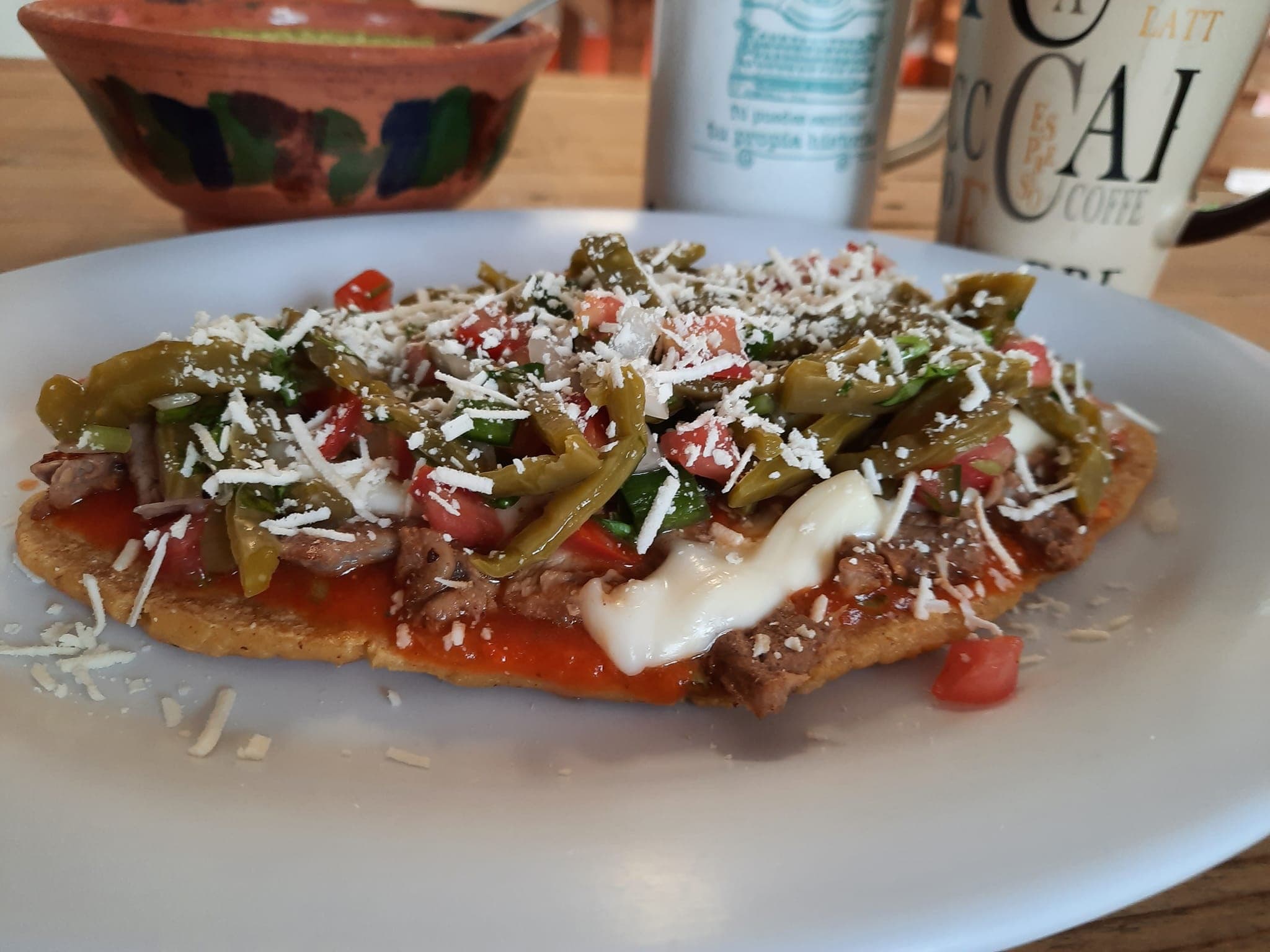 Huarache Sirloin Nopal y Quesillo