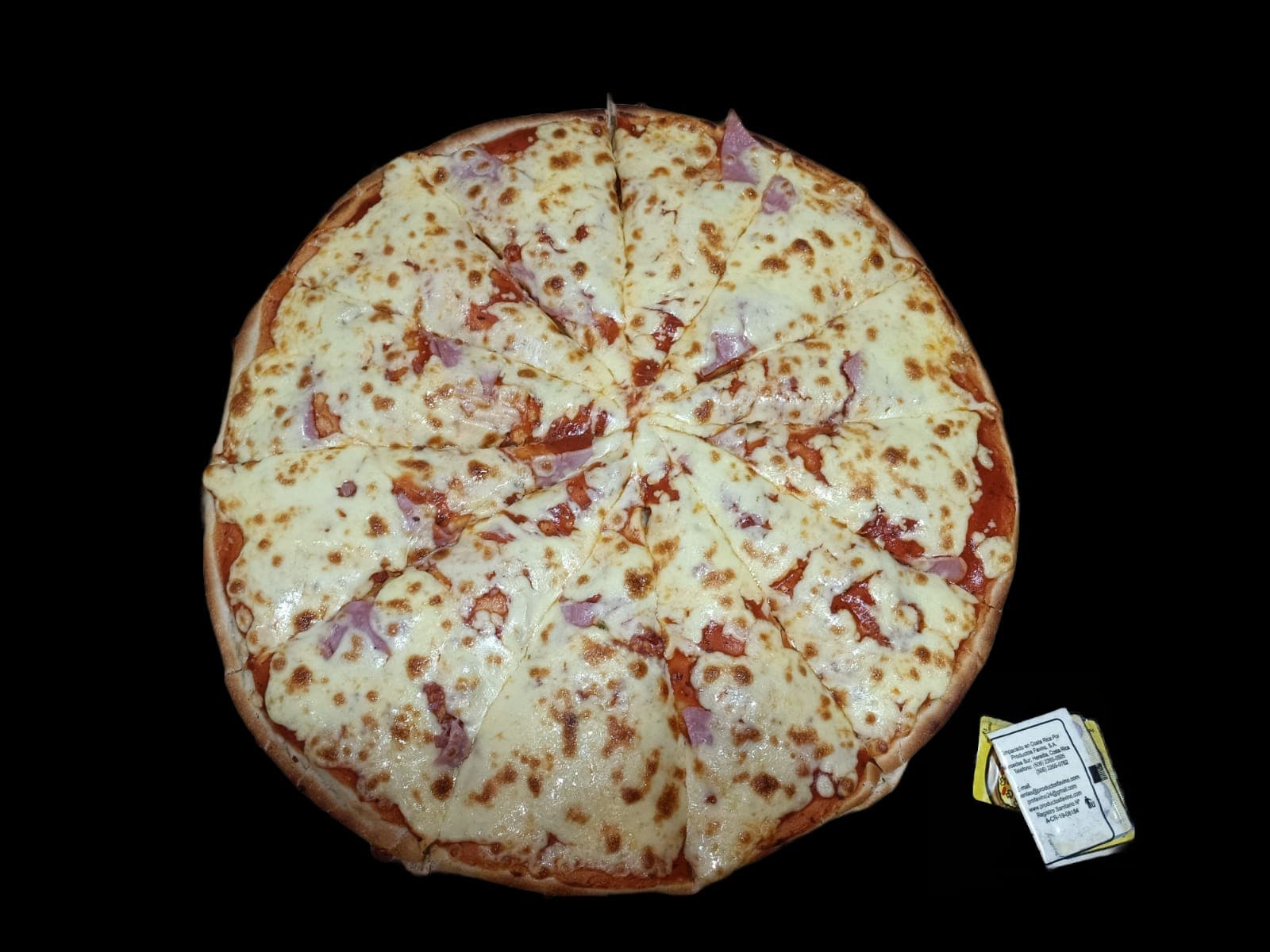 Pizza Jamón y Queso