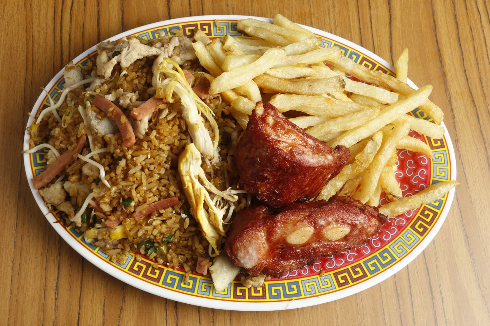 Menú con Costillas de Cerdo Ahumadas Promoción