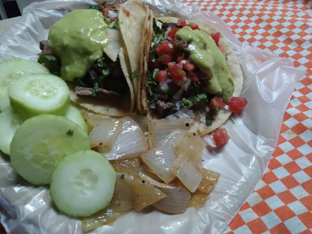 Taco con Carne Asada