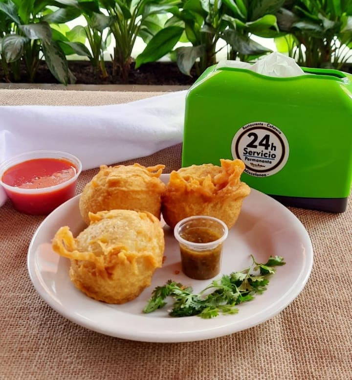 Papa Rellena de Pollo