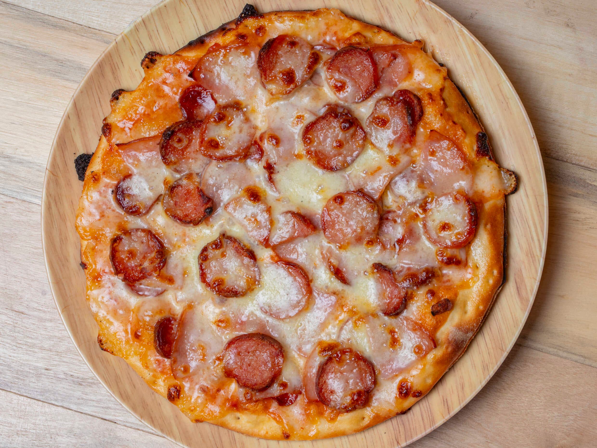 Pizza Dos Carnes.