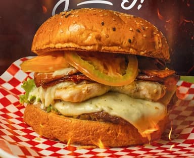 Hamburguesa Pollo