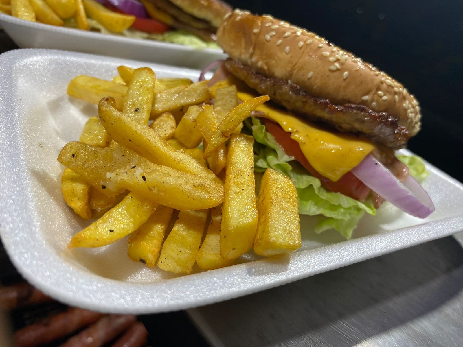 2 Hamburguesas con Papas