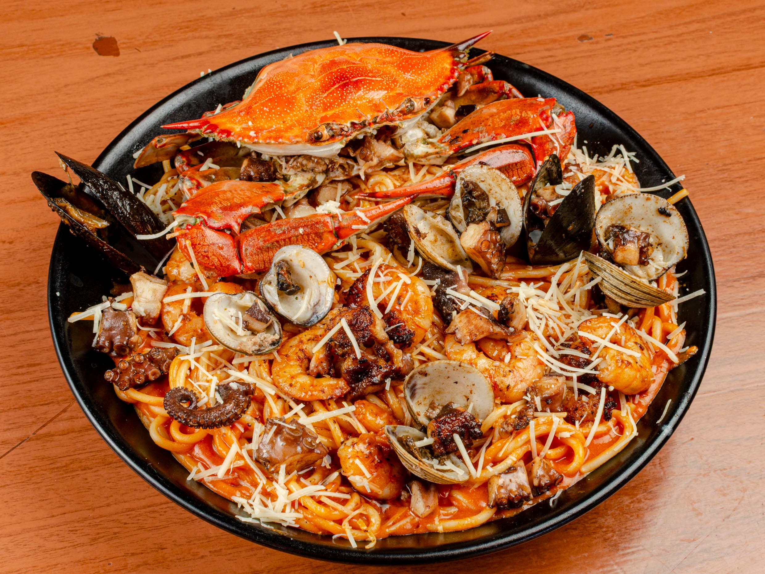 Espaguetti a la Marinera