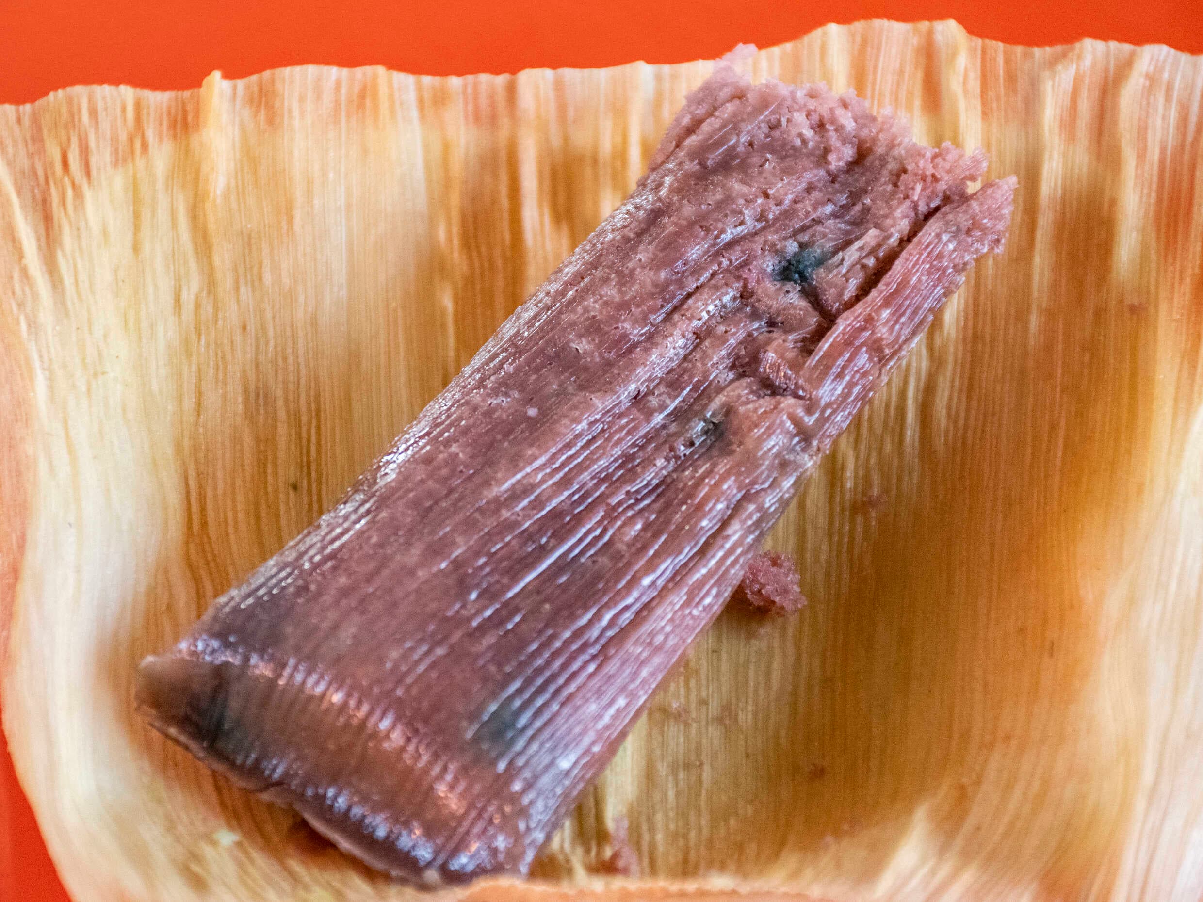 Tamal Tradicional de Chocolate